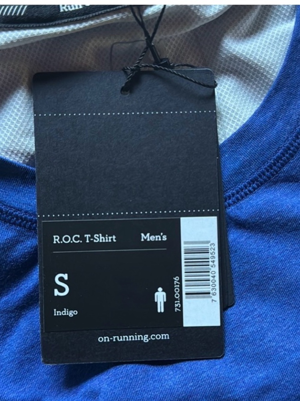 On-Running R.O.C. Men’s T-Shirt  Size Small